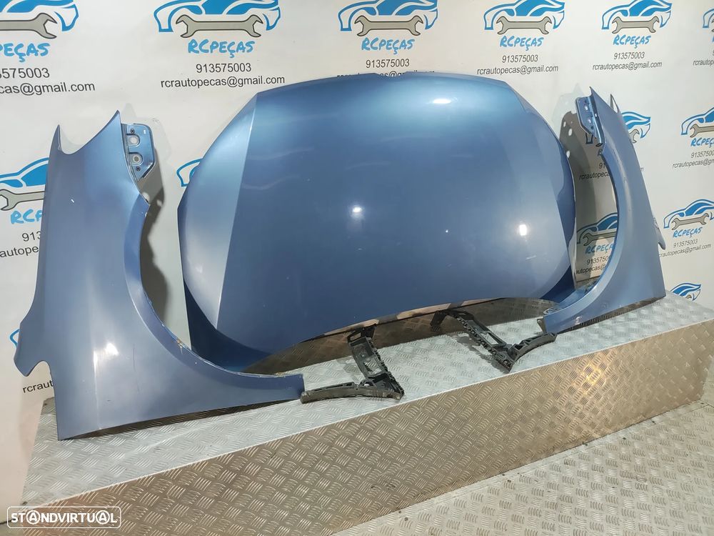 - FRENTE COMPLETA VW VOLKSWAGEN TOURAN 2 II MK2 1T3 CAPOT PARACHOQUES GUARDA-LAMAS OTICAS RADIADOR VENTILADOR FRENTE FIBRA REFORÇO - 21