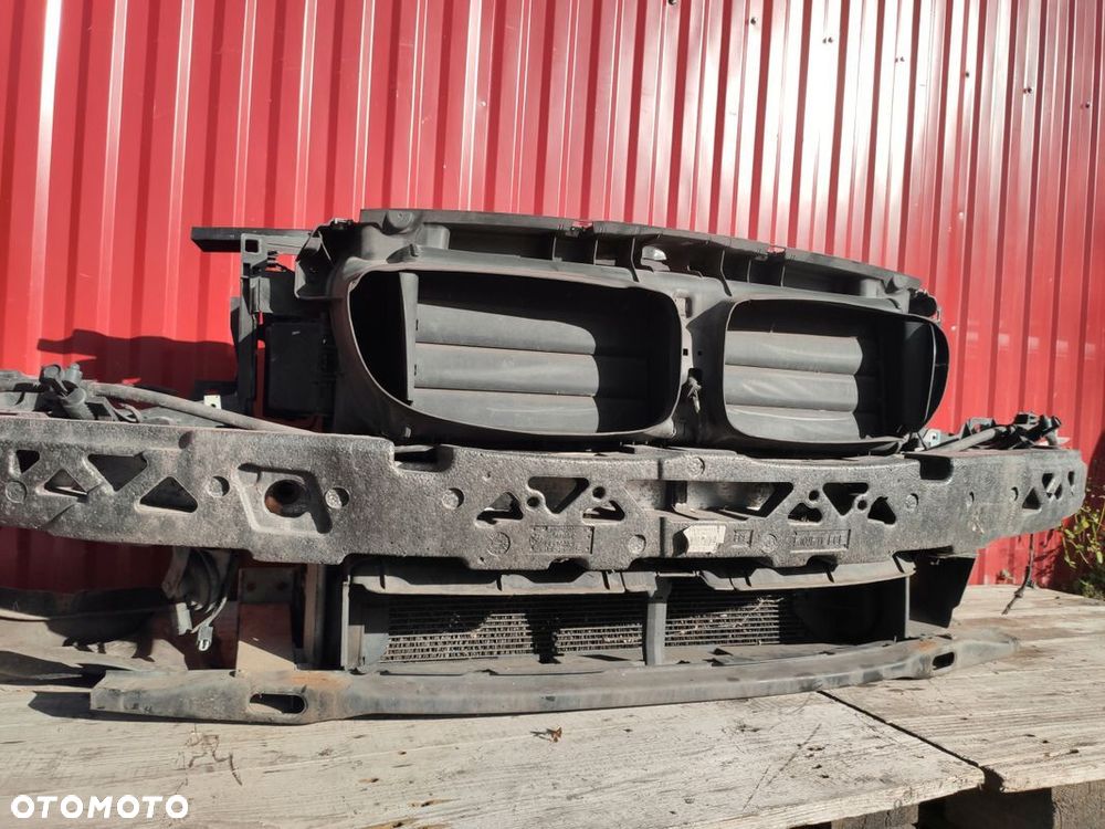 BMW 5 F10 3.0D N57 AUTOMAT PAS PRZEDNI WZMOCNIENIE CHŁODNICE WENTYLATOR - 6
