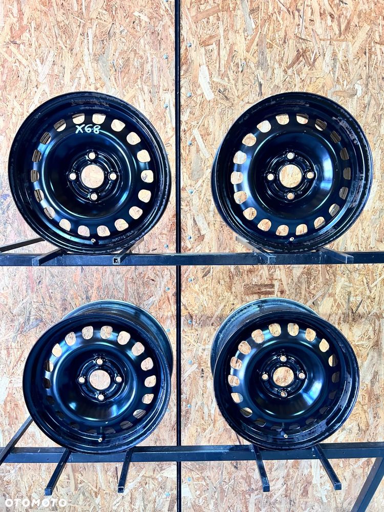 4 FELGI STAL. OPEL CORSA D , E , ADAM , VECTRA B  14''  5,5J  ET39