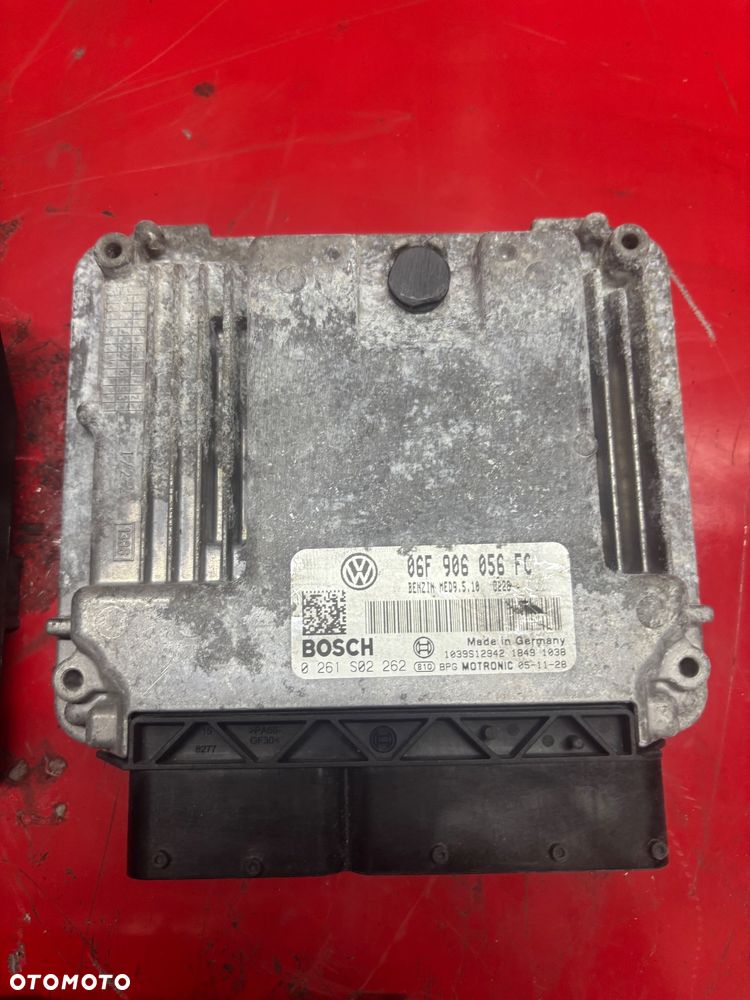 VW PASSAT B6 ZESTAW STARTOWY KOMPUTER SILNIKA 06F906056 FC - 2