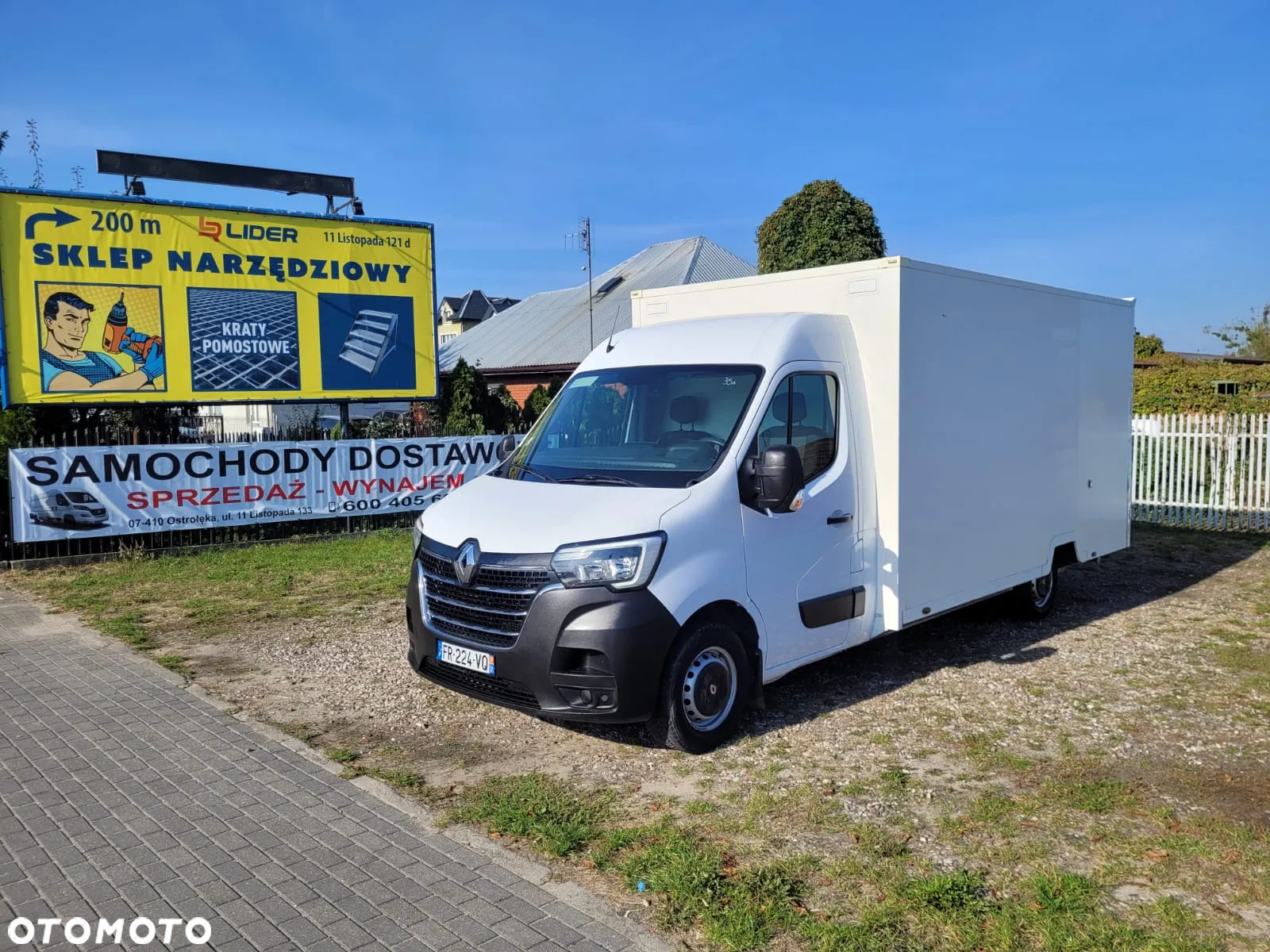 Renault MASTER 2020 ROK KONTENER NISKOPODŁOGOWY - 7