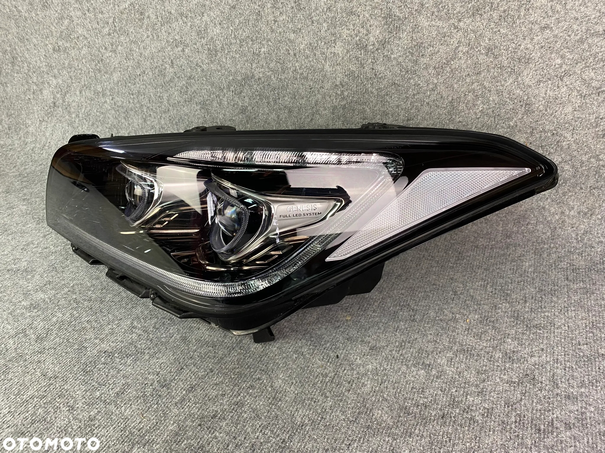 REFLEKTOR LAMPA PRZEDNIA LEWA FULL LED - HYUNDAI GENESIS G80 16-20 - 4