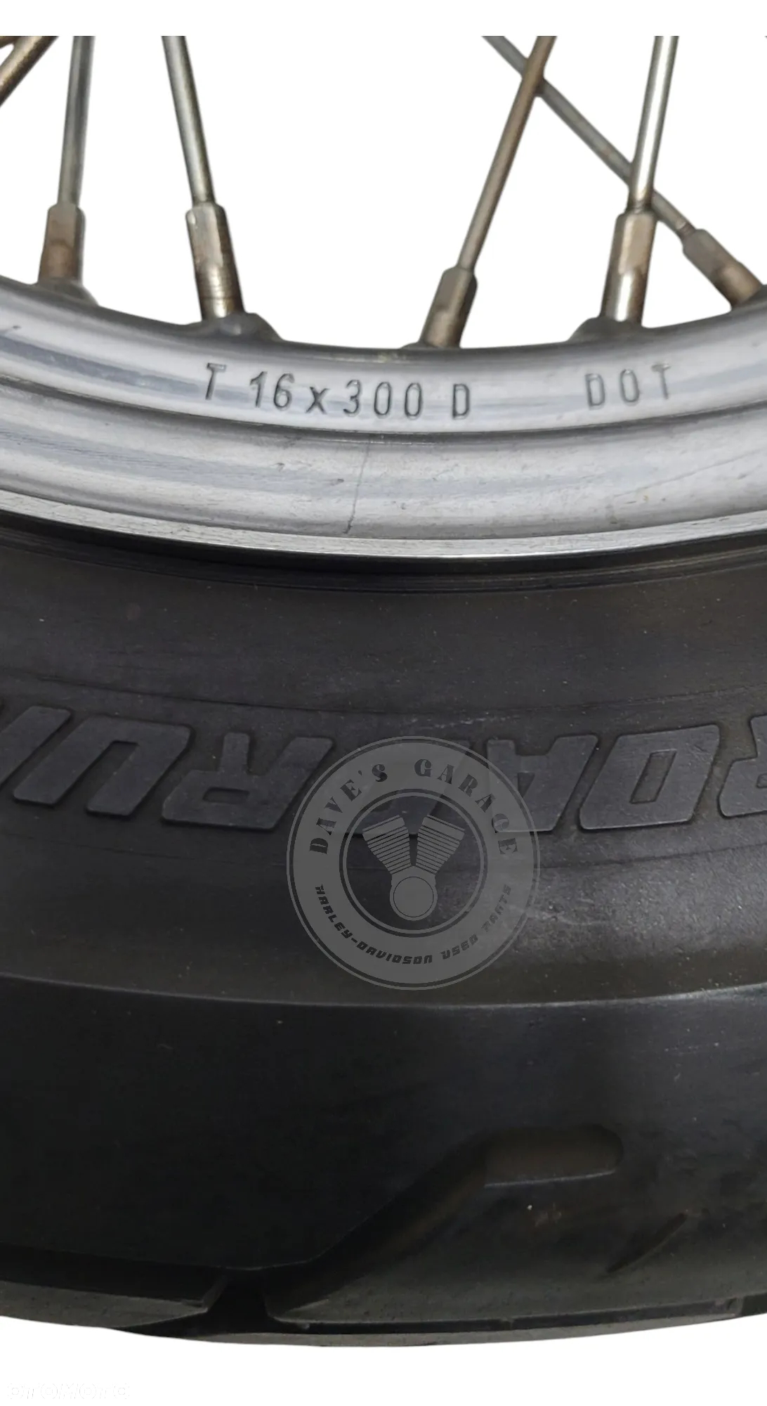 Felga przód 16x3.00 Harley Davidson Softail 43016-00B - 4