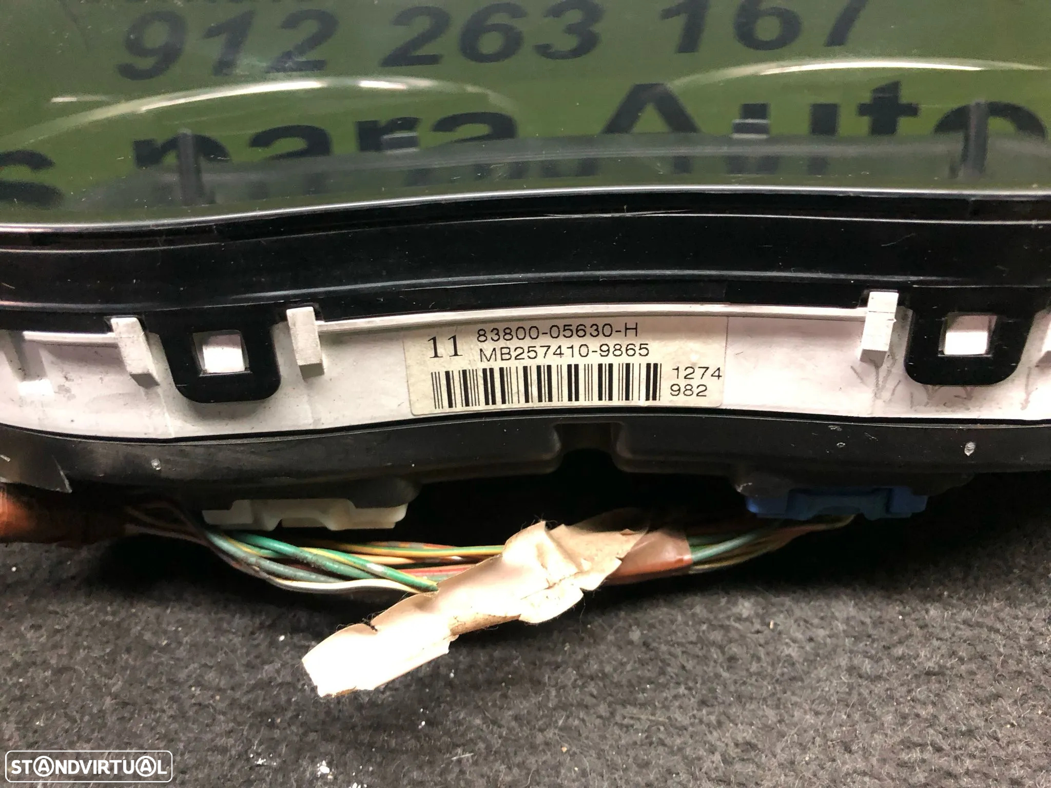 TOYOTA AVENSIS QUADRANTE PAINEL DE INSTRUMENTOS - Q030 - 5