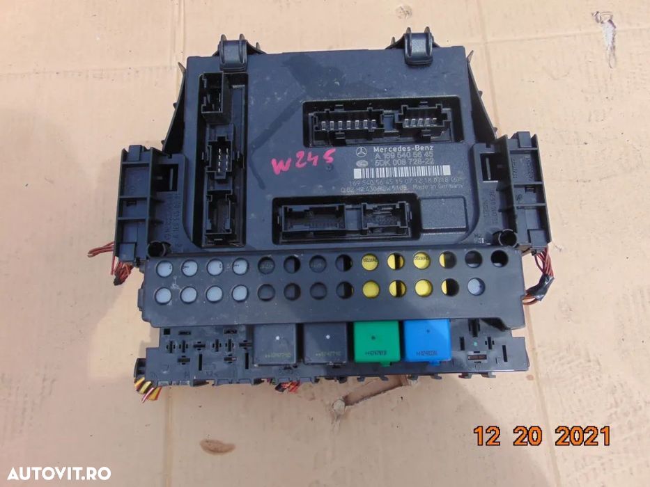 Modul Confort Mercedes A Class w169 2004-2012 calculator confort b cla - 5