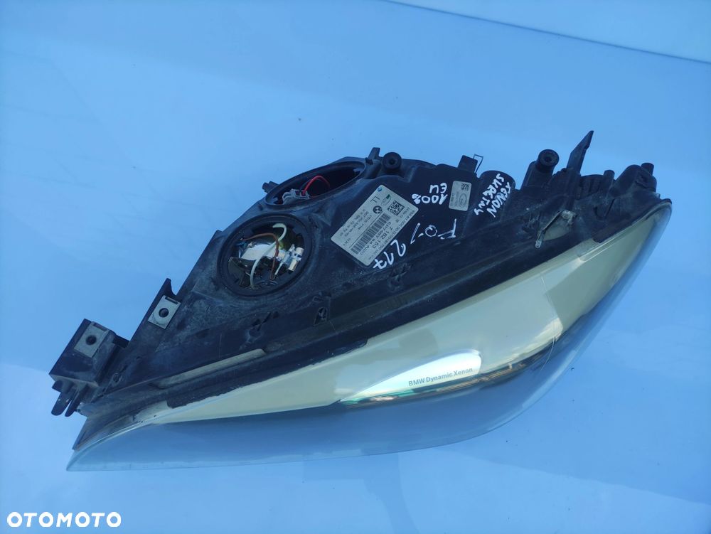 LAMPA LEWY PRZÓD PRZEDNIA BMW F01 F02 F04 XENON SKĘTNY EUROPA - 4