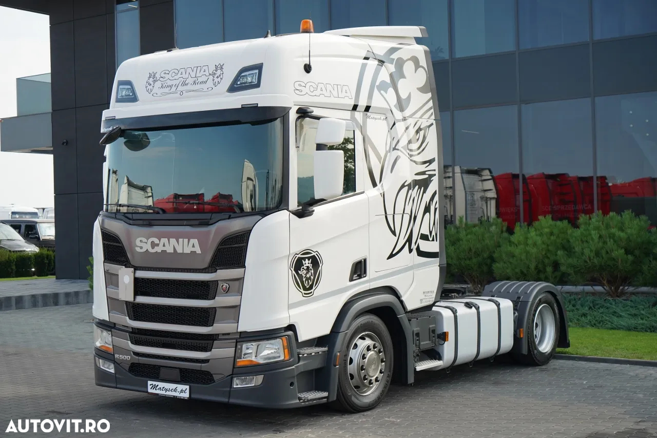 Scania R 500 / MEGA / RETARDER / I-PARK COOL / PLATĂ JOSĂ 2021 / CONTRACT DE REPARAȚIE POST-SERVICE - 4