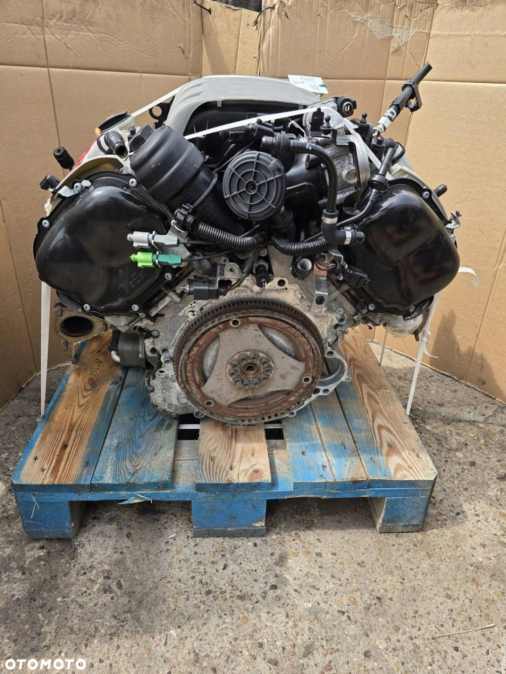 SILNIK KOMPLETNY AUDI A6 C6 2,4 BDW NR MAG 5057A - 5