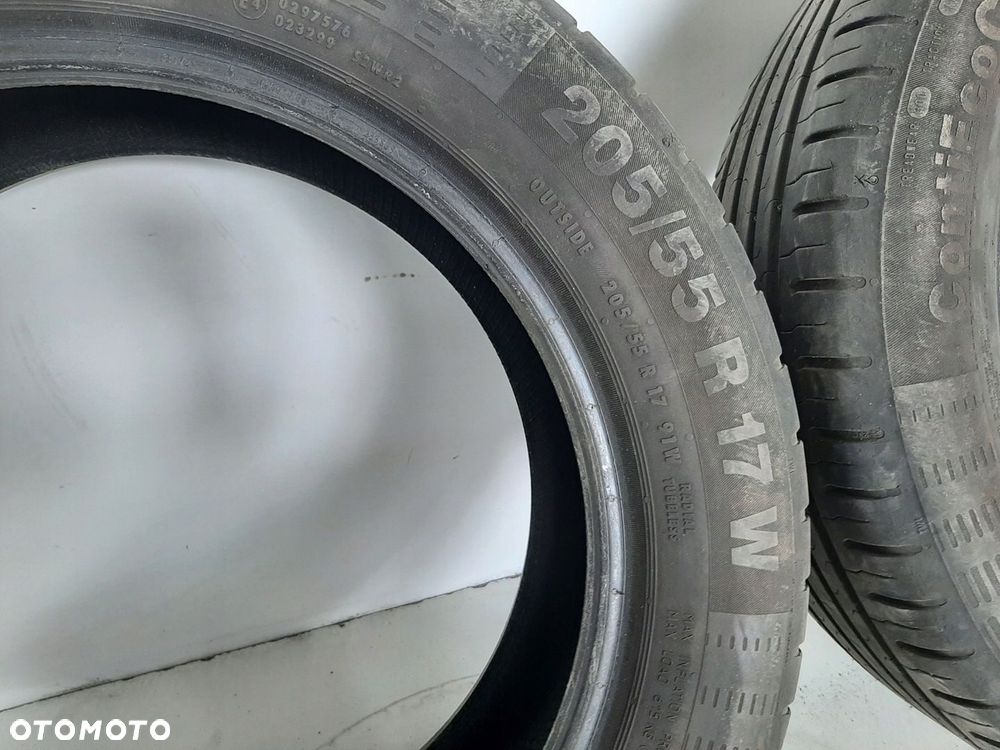 OPONY LETNIE CONTINENTAL CONTI ECO CONTACT 5 205/55R17 91W DOT 2017 5MM - 11
