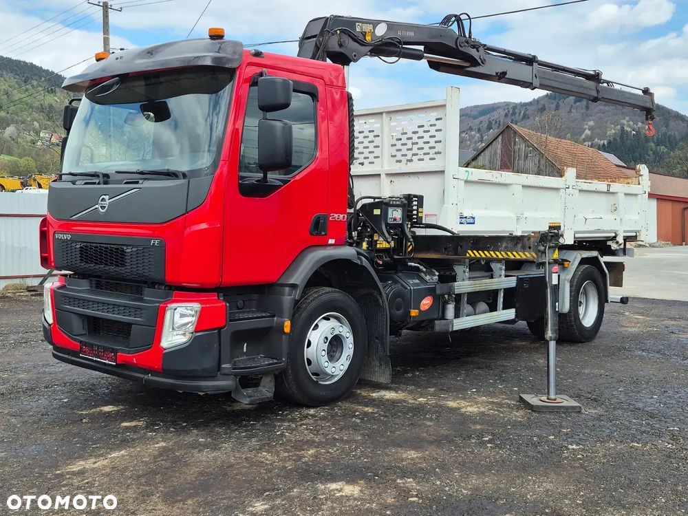 Volvo Volvo FE WYWROTKA / HYDROBURTA / HDS HIAB XS111 HIDUO - 13