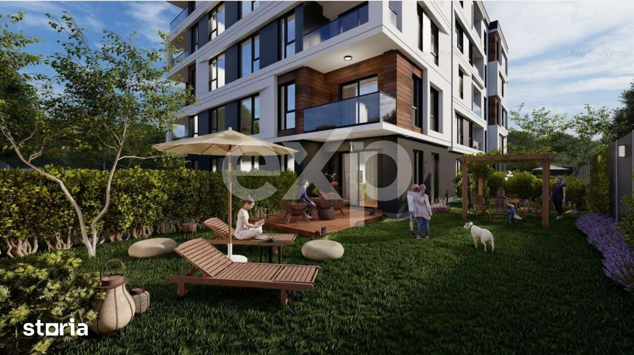 Apartament 2 camere | Parter | Curte proprie 53,66 mp | Pipera, Volunt — fotografia 1