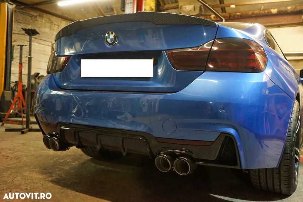 Difuzor Bara Spate M Performance BMW F32 F33 F36, Evacuari Duble Quad - 5