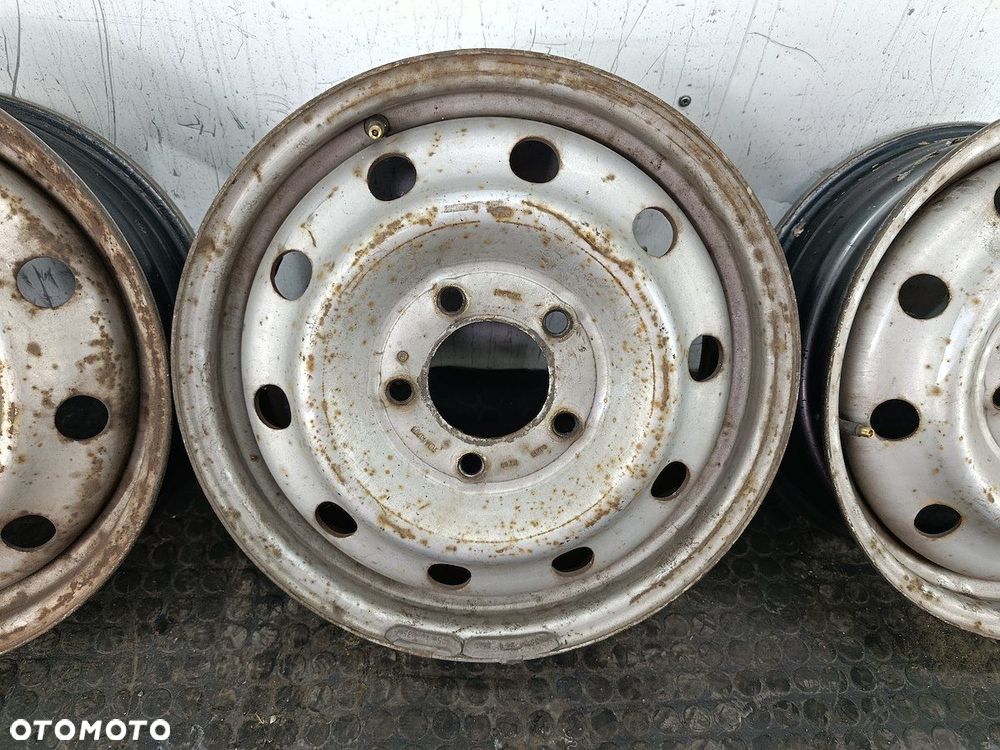 FELGI STALOWE KOMPLET 16 RENAULT MASTER II FL 6JX16H2DET66 - 6