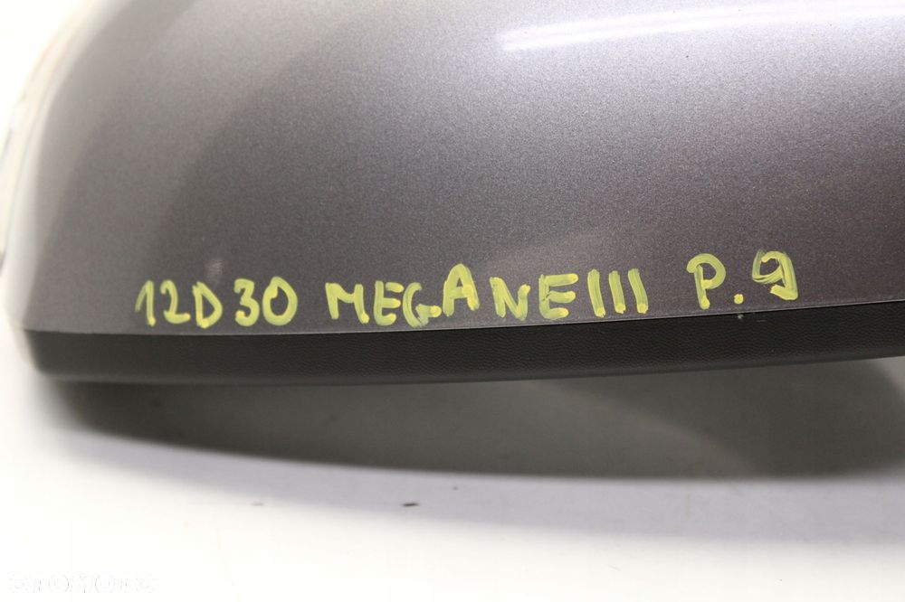 renault megane iii 08r- lusterko lewe zewnętrzne 9 pinów tekng - 9