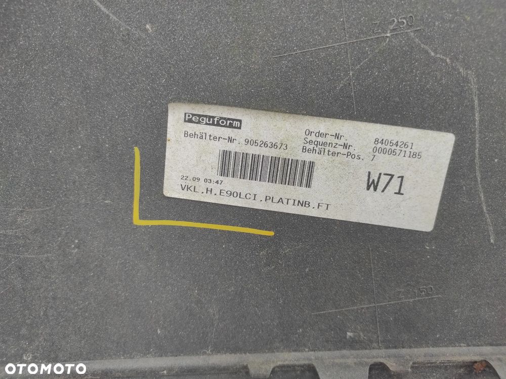BMW 3 III E90 SEDAN LIFT 2008-2013 ZDERZAK TYLNY TYŁ PDC - 15