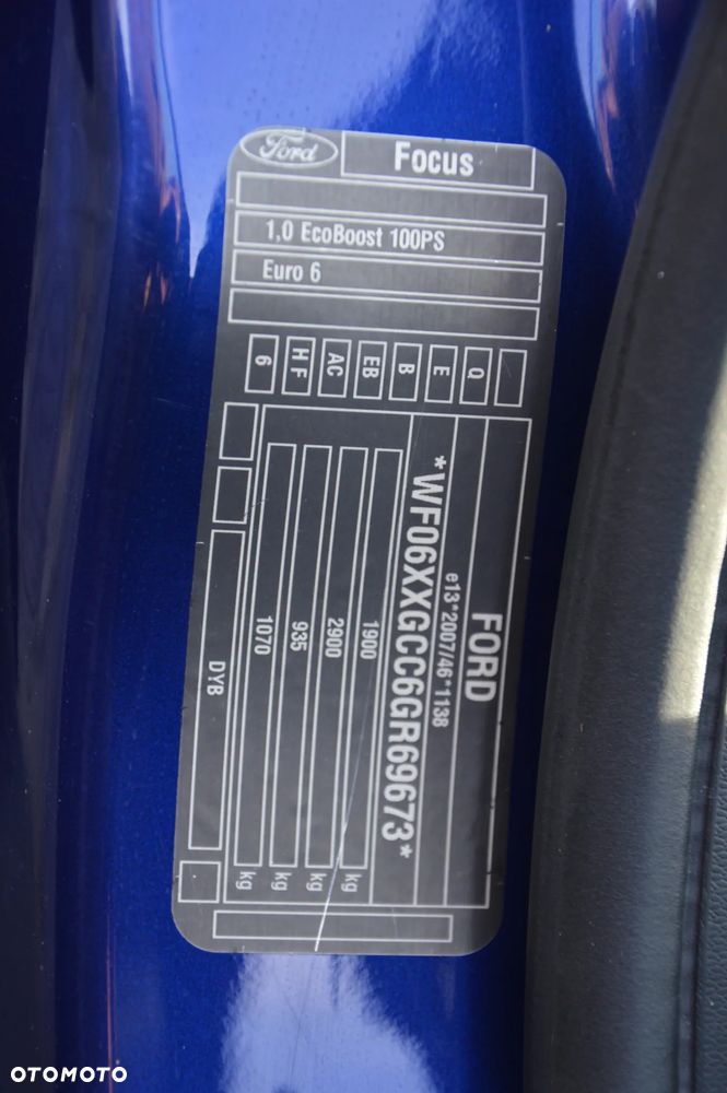 Ford Focus 1.0 EcoBoost SYNC Edition ASS - 20