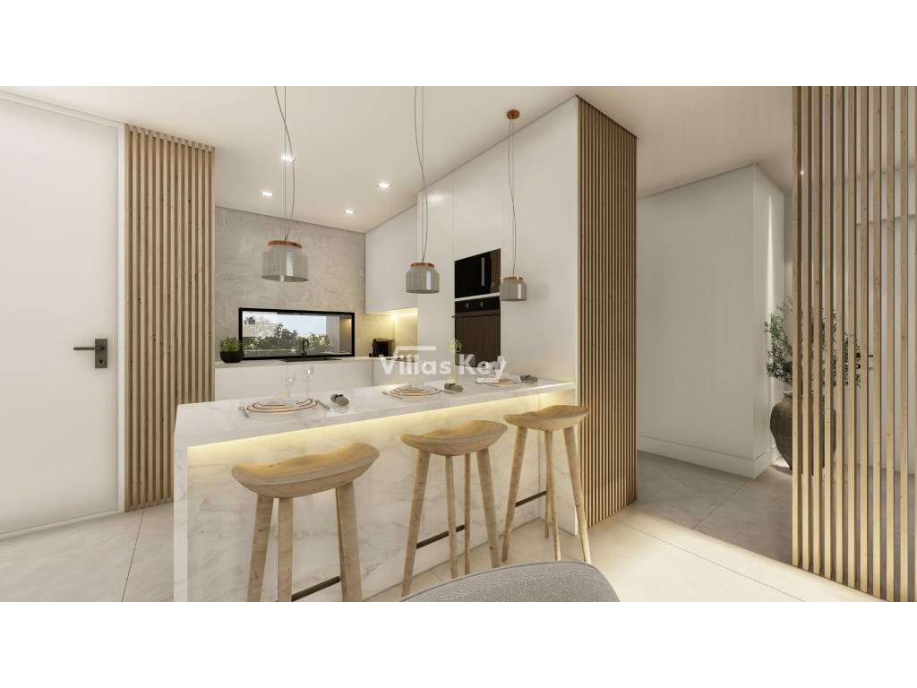 Apartamento de luxo T3 com vistas para a costa e para as montanhas. - Grande imagem: 5/29