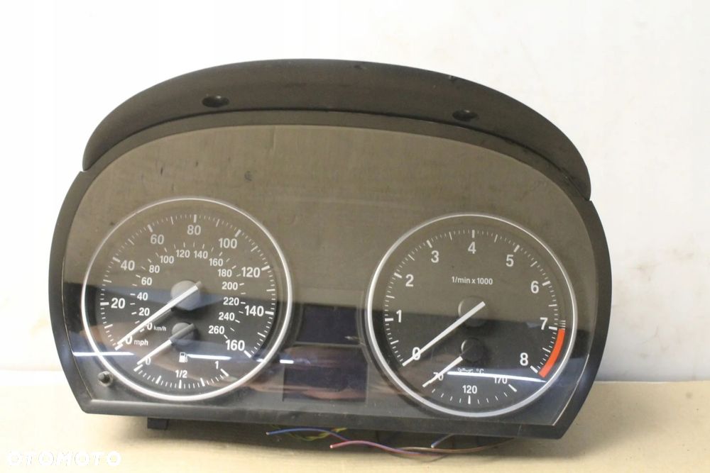 BMW E90 E91 E92 E93 LICZNIK ZEGARY 9166857-2 9166857 - 1