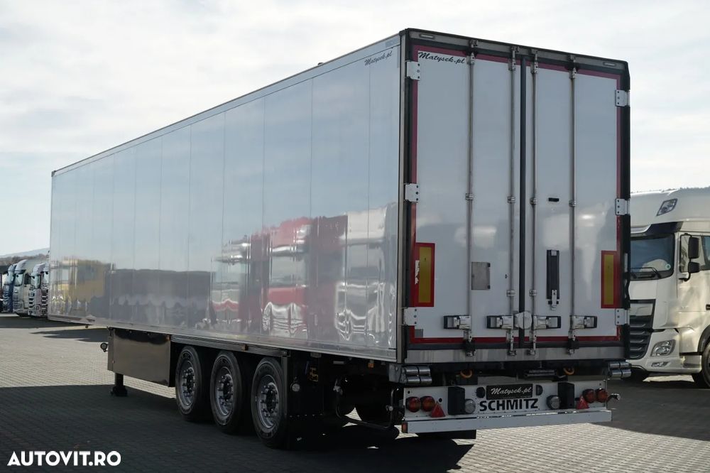 Schmitz Cargobull REFRIGERAT / THERMO KING SLX 400 / CU CÂRLIG / AXĂ DE RIDICARE / COȘ PENTRU PALEȚI - 6