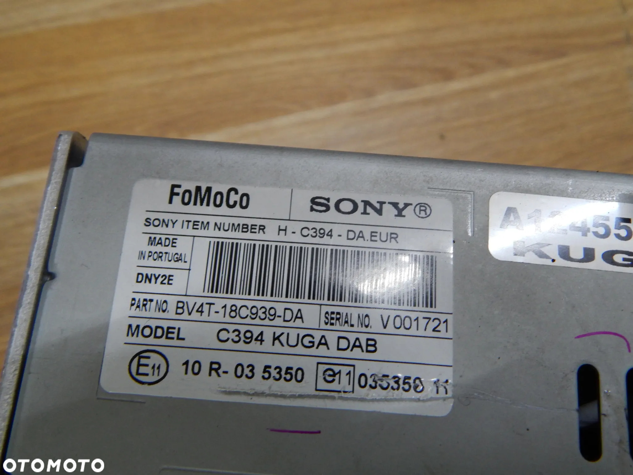 Radio fabryczne Ford KUGA Mk1 Focus C-max mondeo 08-13 Łuków części - 5