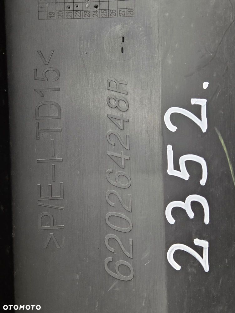Dacia sandero III 3 stepway od 20r 620264248R dokładka dolna zderzaka przód przednia - 7