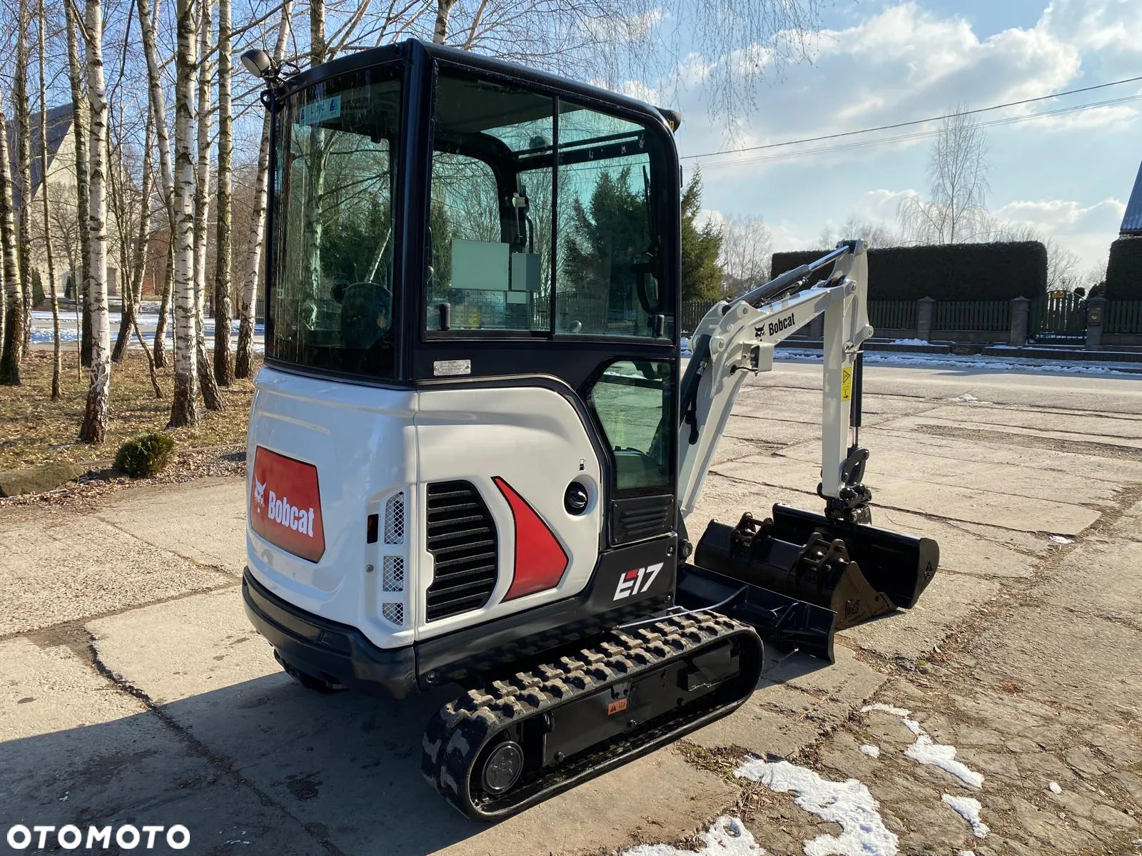 Bobcat E17 | 2019R | PO SERWISIE | 3 ŁYŻKI! | FV - 4