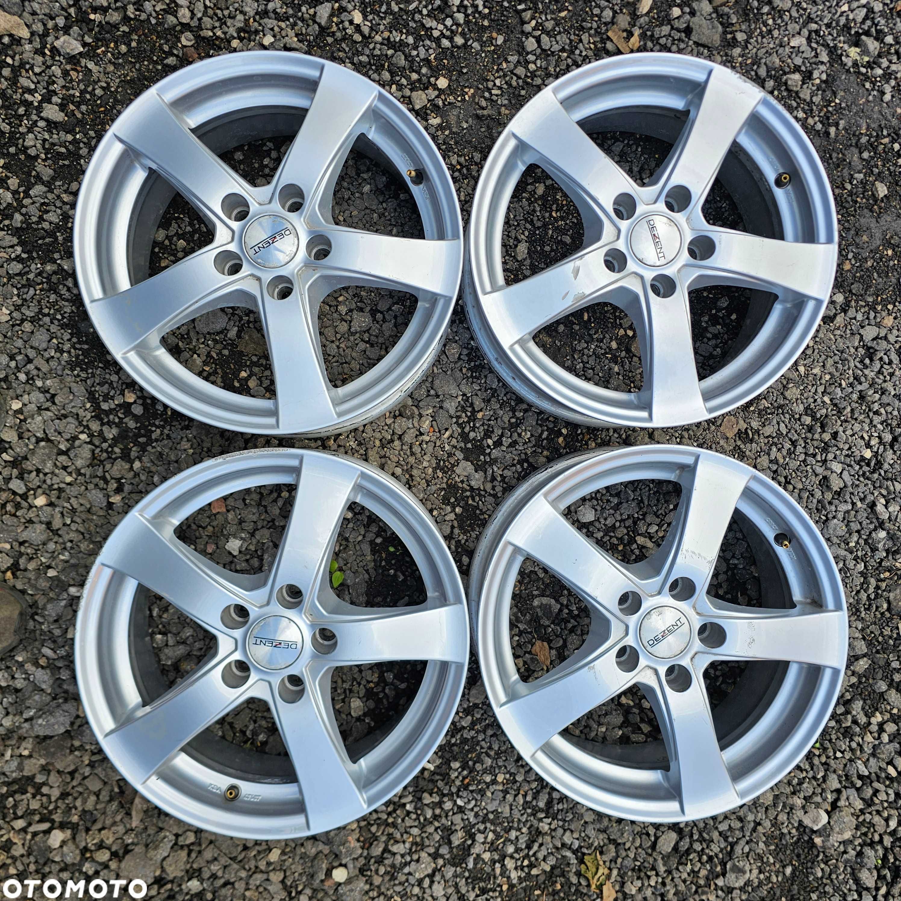 4szt felgi aluminowe używane 7x16 ET48 5x108 Dezent RE  W-wa - 1