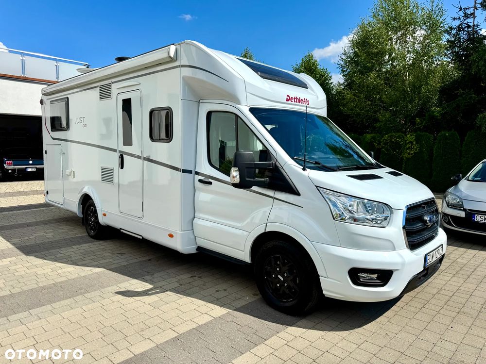 Dethleffs T7055EBL 2024r jak NOWY FV23% piękny kamper półintegra MAX doposaż - 5