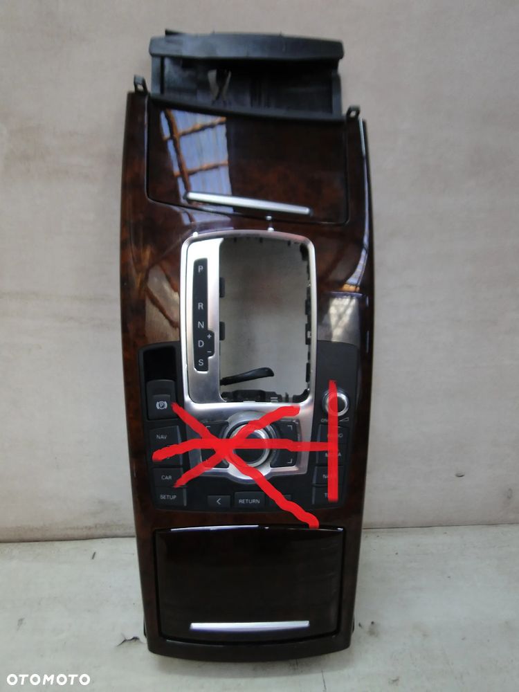 AUDI A6 C6 OSŁONA OBUDOWA TUNEL ŚRODKOWY DEKOR EUROPA - 1