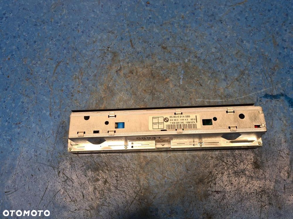 BMW 5 E39  WYŚWIETLACZ RADIA / GPS 6914589 - 10