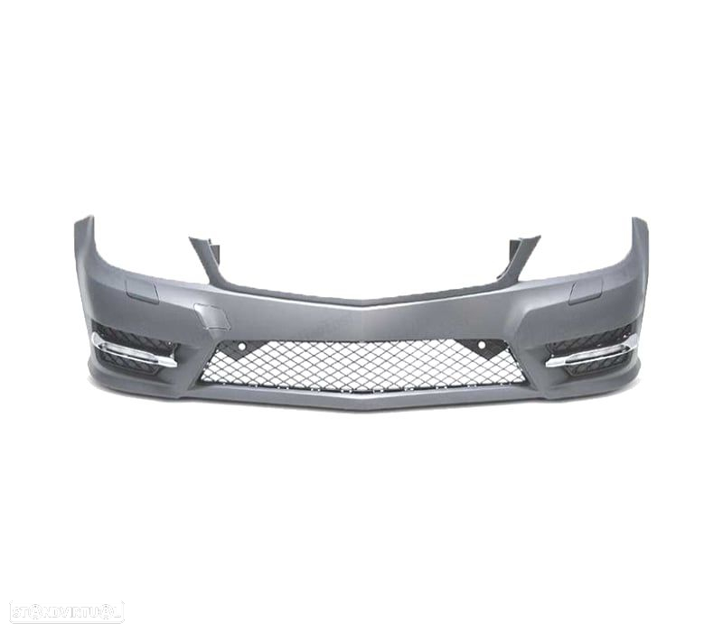 PARÁ-CHOQUES FRONTAL AMG LUZ DIURNA MERCEDES C W204 07-11 LOOK AMG - 2