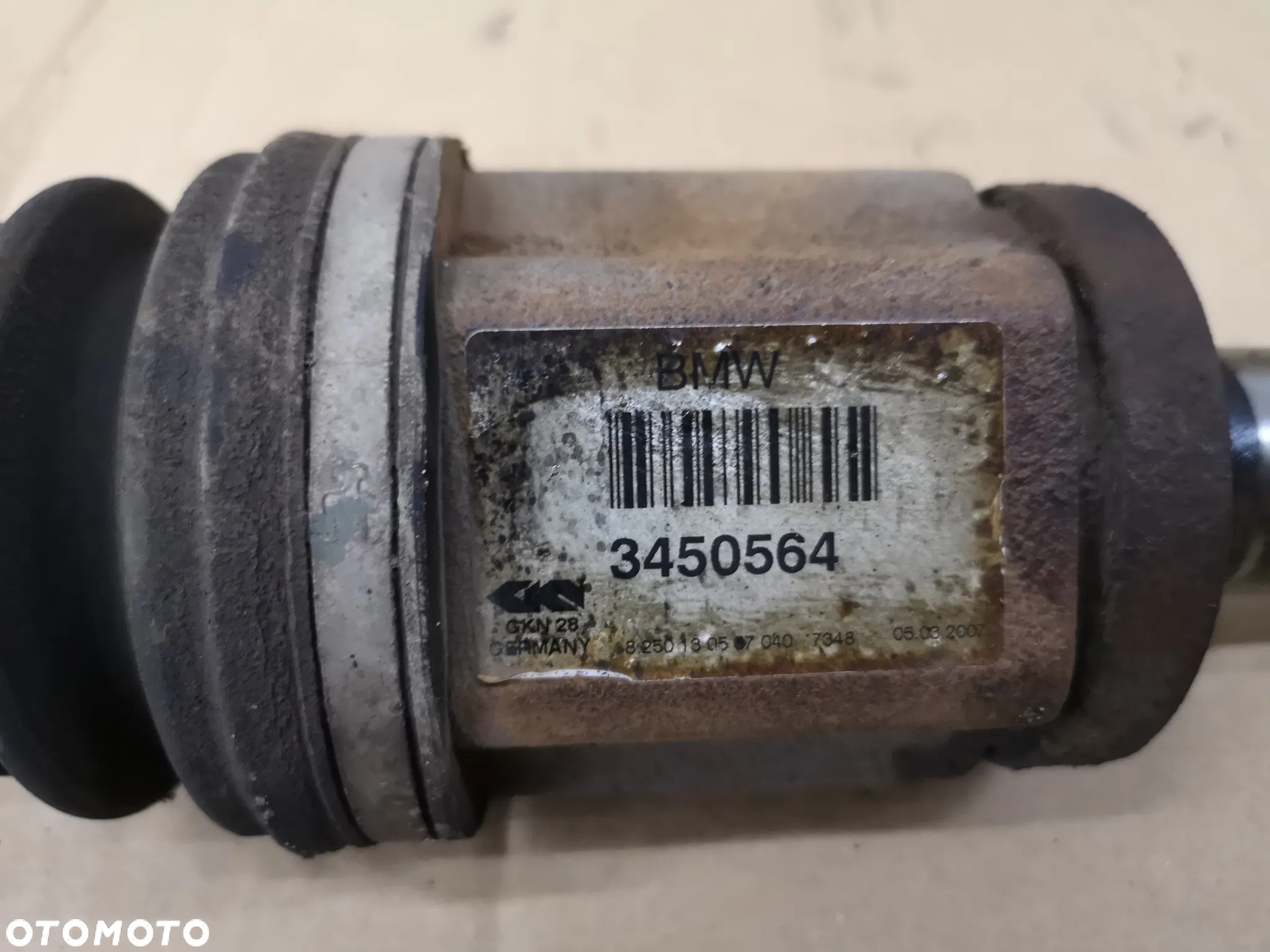 PÓŁOŚ PRWA PRZEDNIA BMW X3 E83 2.0D 3.0D 2.5i 3.0i 3450564 - 2