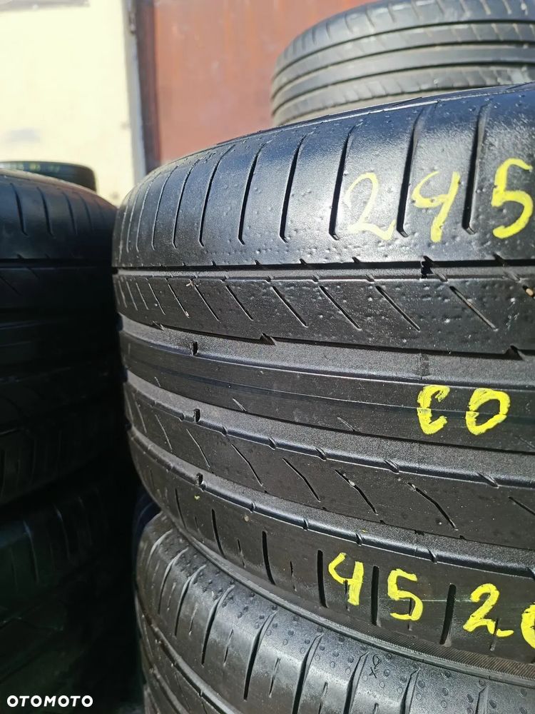 245/45R19 102Y XL Opony Letnie Lato Continental ContiSportContact 5 MO 4,5mm 6mm 22r. Legnica ALU-RAD 245/45 - 3