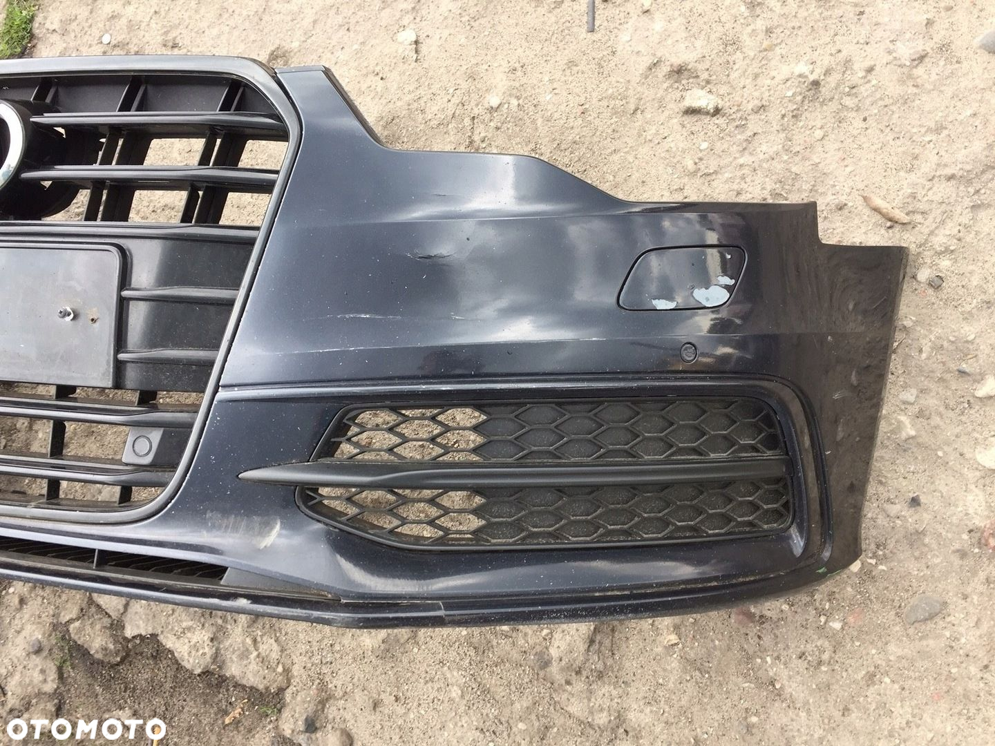 AUDI A6 C7 S-LINE LX5R ZDERZAK PRZEDNI PRZÓD GRILL - 9