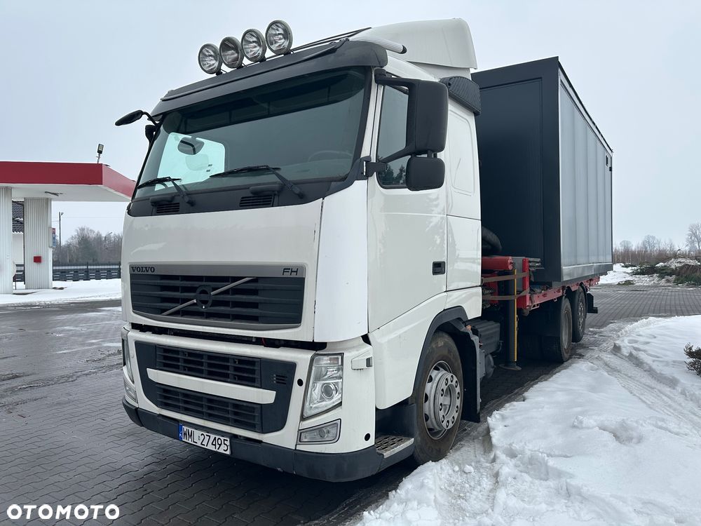 Volvo FH 6x2 2014r HDs dźwig PALFINGER 33002 budowlany do kontenerów - 7
