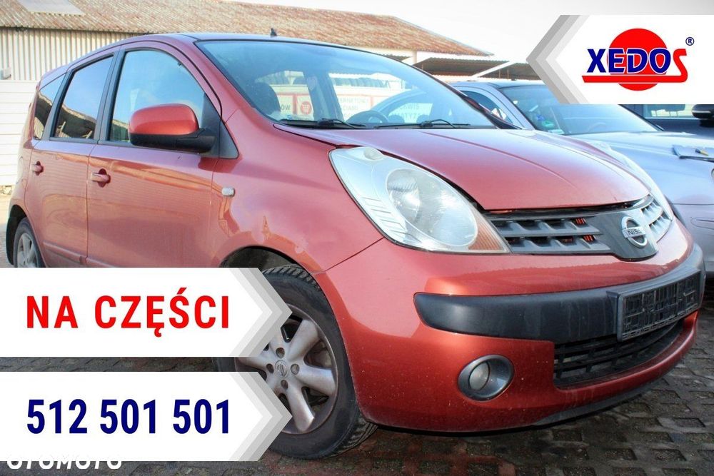 Nissan Note E11 2006 1.6i HR16 HB5D (MASKA, ZDERZAK, LAMPA, BŁOTNIK, DRZWI, SZYBA, FOTEL) - 1