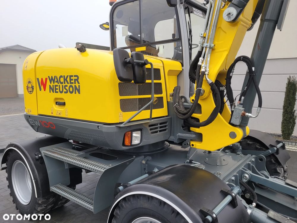 Wacker Neuson EW100 / ROTOTILT / 3 łyżki + widły / model 2020r. / - 13