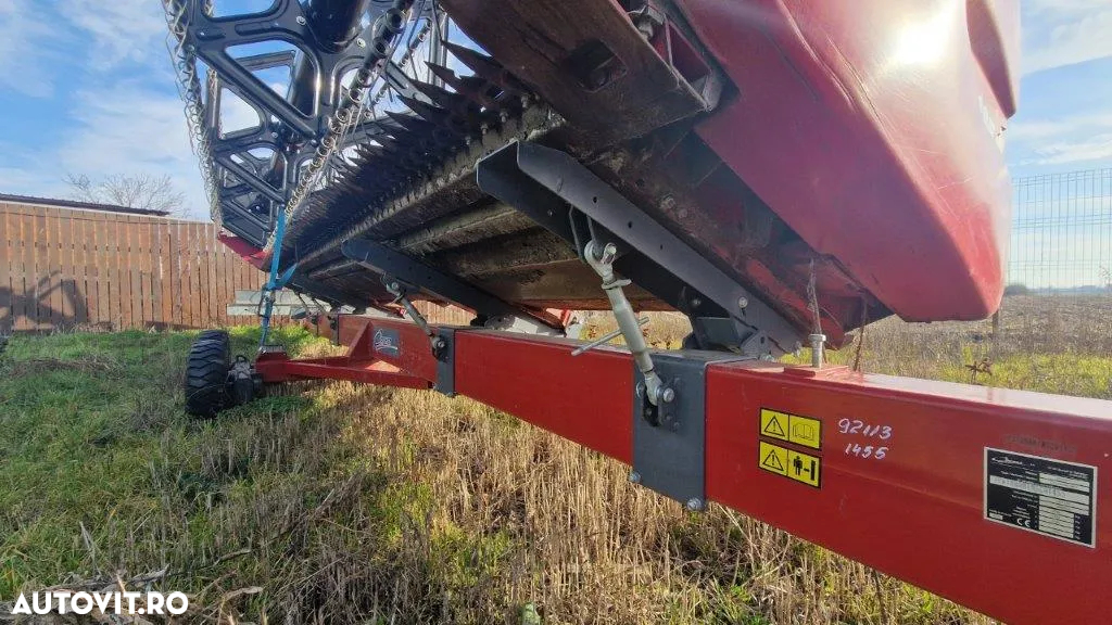 Case IH VARICUT 6.10M HEDER MULTIFUNCTIONAL SI CARUCIOR COCHET TRXH8 - 14