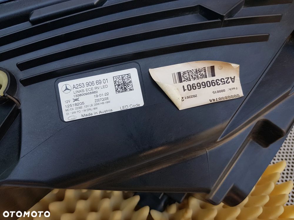 Mercedes W253 GLC LIFT Lampa Lewa Przód High Performance LED - 9