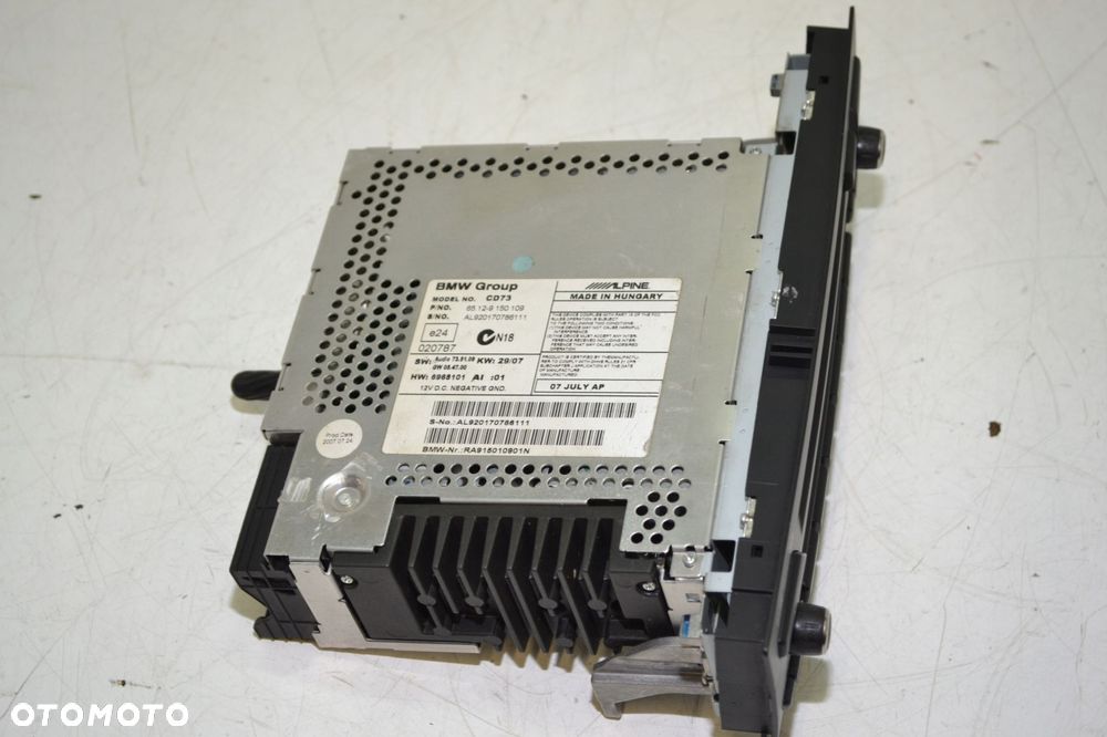 BMW 3 E90 E91 RADIO PROFESSIONAL CD 9132214 9150109 - 6