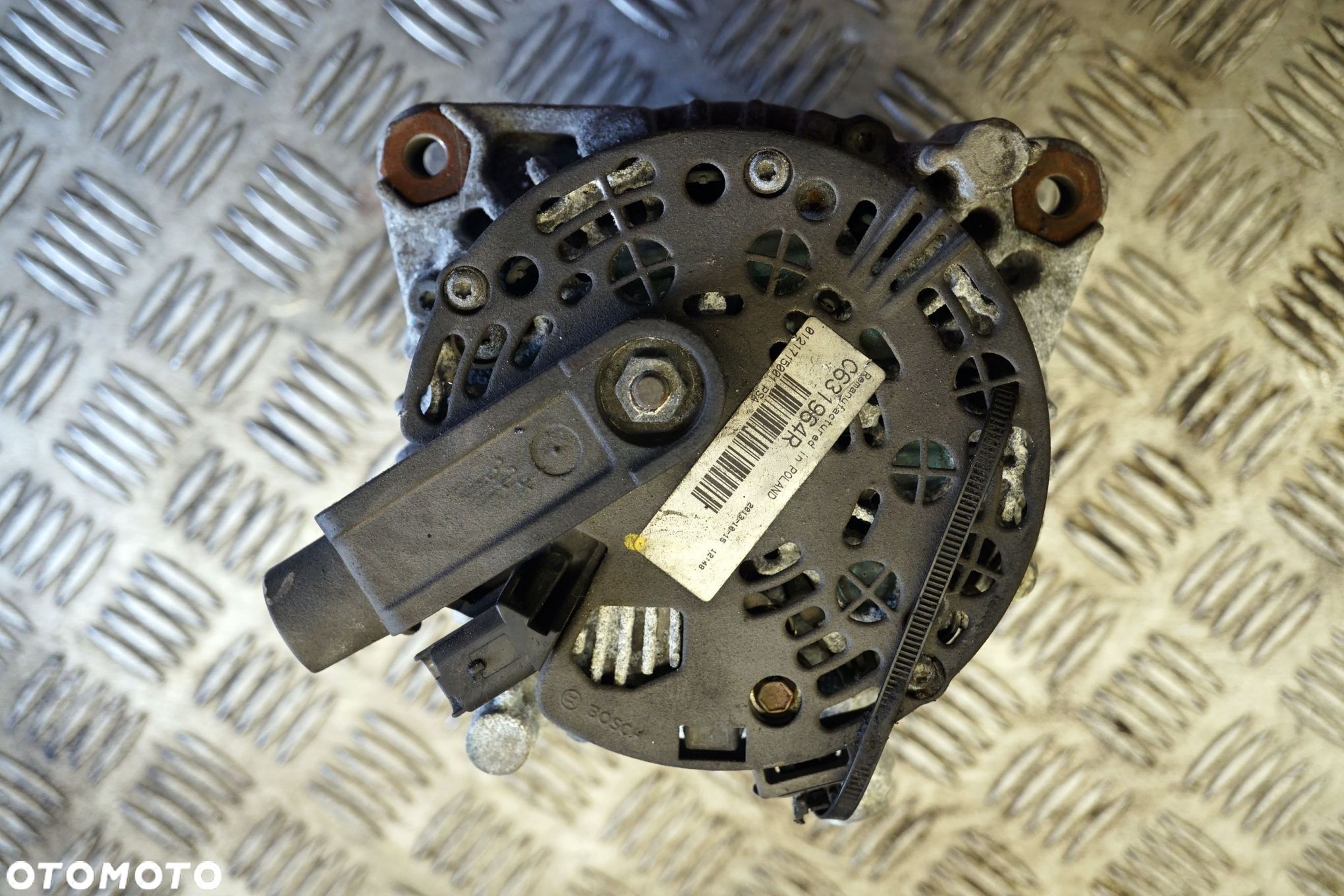 ALTERNATOR 407 LIFT 2.7 HDI 0121715001 C631964R PEUGEOT 2008-2011 - 1