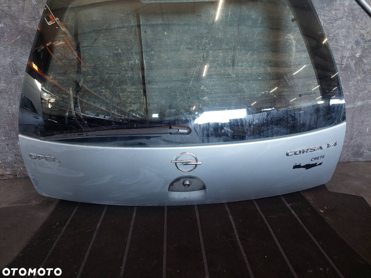 KOMPLETNY TYŁ KLAPA BAGAŻNIKA ZDERZAK TYŁ LAMPY OPEL CORSA C 5D Z157 - 10