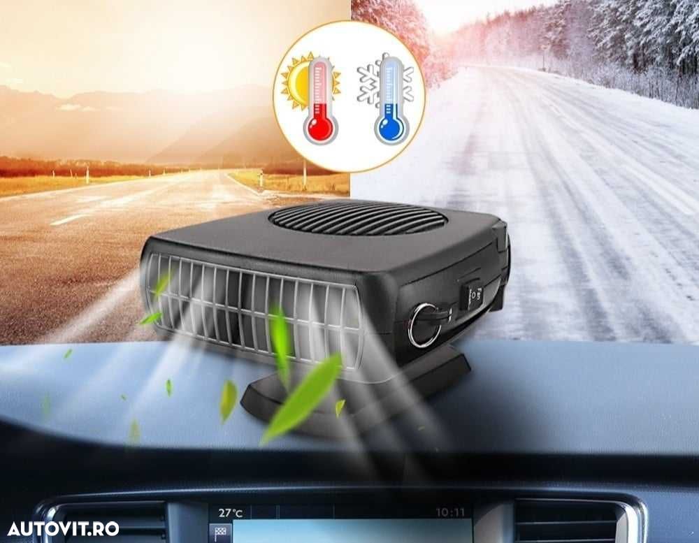 Aeroterma Auto 200W Ventilator Auto 2 In 1 Dezaburire Rapida + Racire - 1