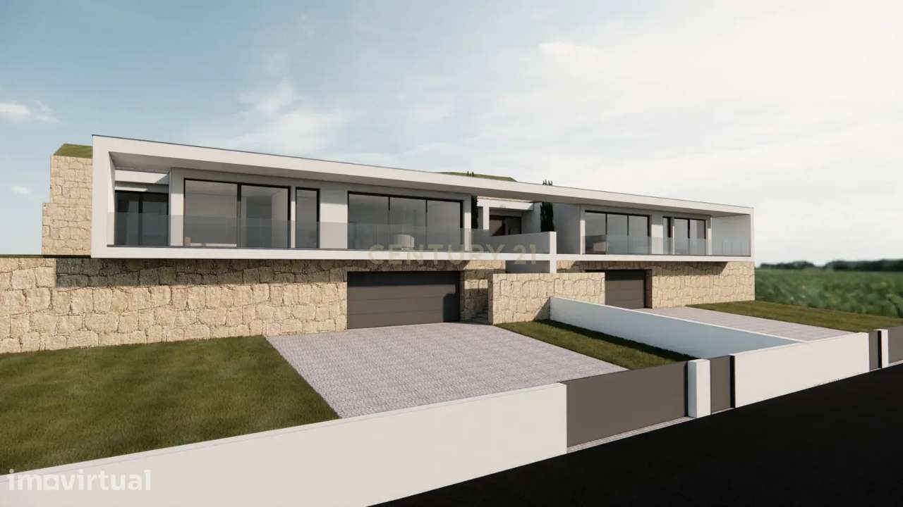 Moradia V3  de arquitetura moderna em Bem Viver (Feira Nova) Marco de - Grande imagem: 2/12