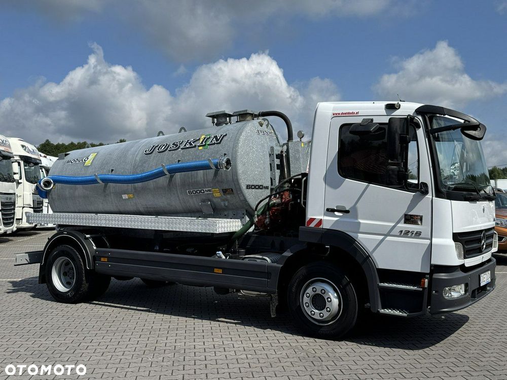 Mercedes-Benz Atego 1218 Asenizacyjny Szambiarka Beczka Szambowóz Poj.6m 2019r - 3