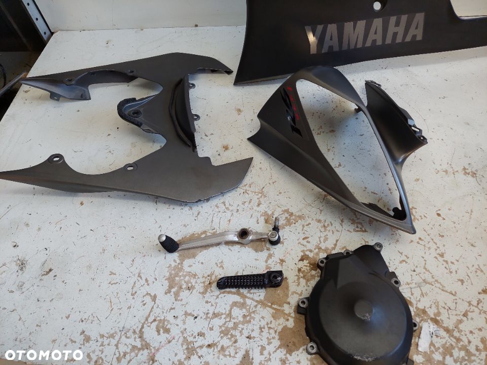 YAMAHA R6 czasza ogon owiewk bok boczek dekiel podnóżek 13-14 r - 3