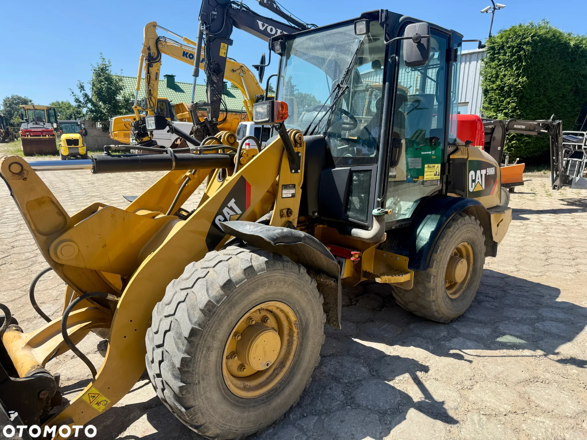 Caterpillar ładowarka kołowa przegubowa 906H rekin widły szybkozłączne, szufla OTWIERANA - 5