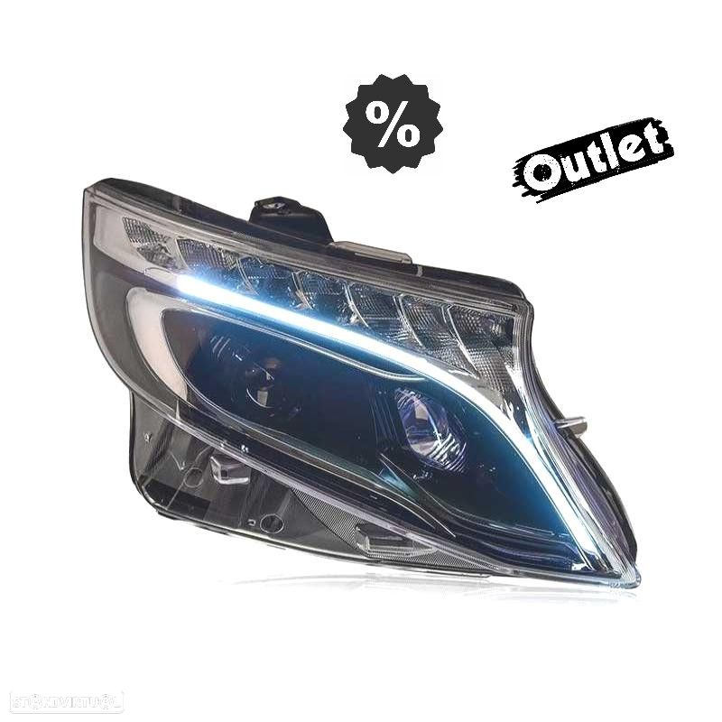R010014C2 FARÓIS MERCEDES VITO V CLASE W447 14-20 FULL LED - 7