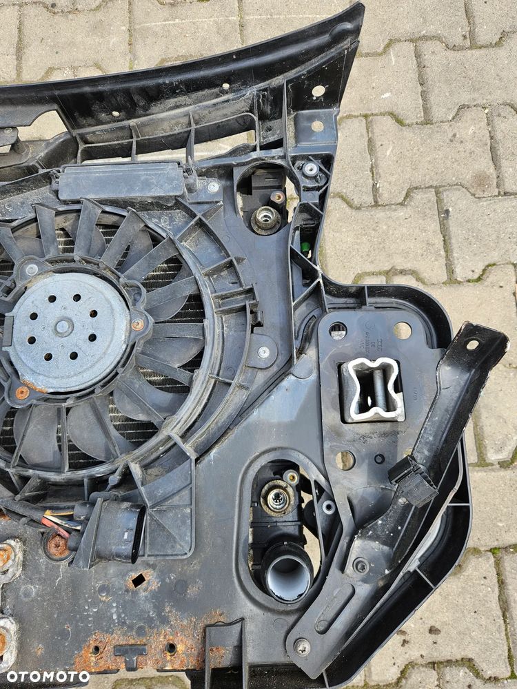Audi A6 C6 pas przód przedni wzmocnienie chłodnica wentylator  TDi - 5