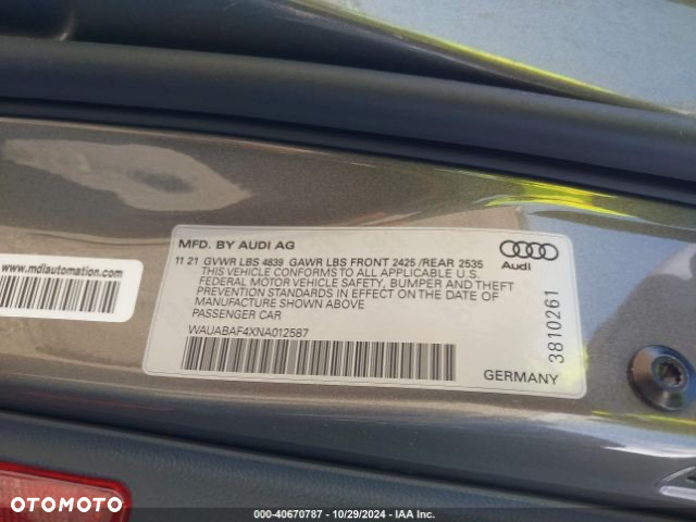 Audi A4 2.0 TFSI quattro S tronic - 9